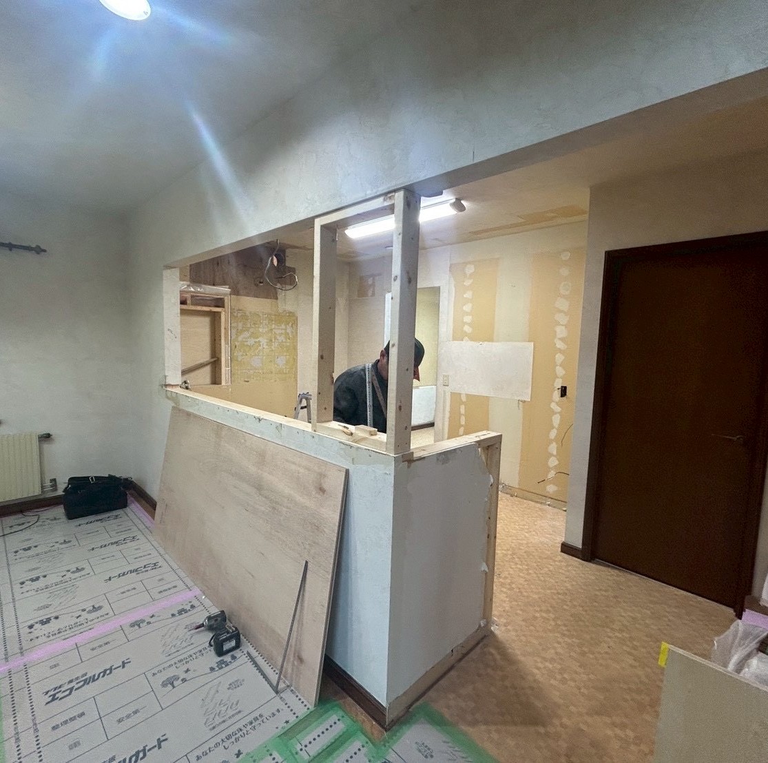 リフォーム工事進行中！築年数から考える住まいの見直しどき